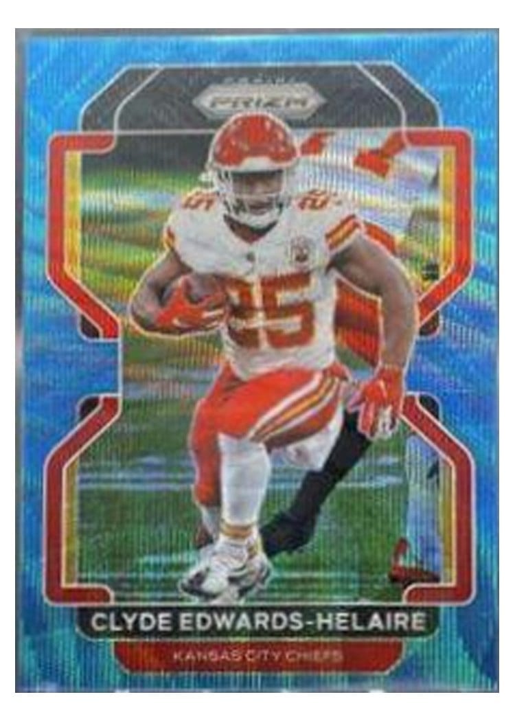 2021 Panini Prizm Base Set Clyde Edwards-Helaire #191 card