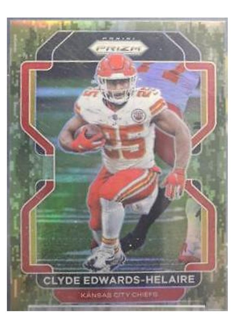 2021 Panini Prizm Base Set Clyde Edwards-Helaire #191 card