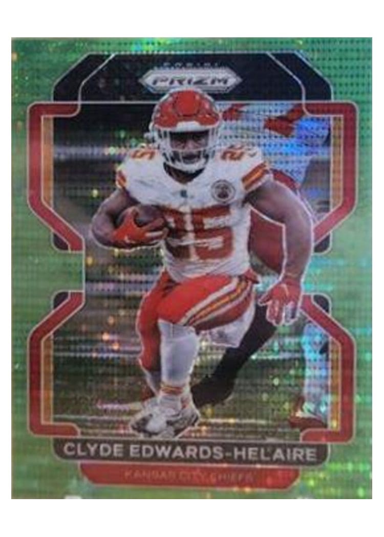 2021 Panini Prizm Base Set Clyde Edwards-Helaire #191 card