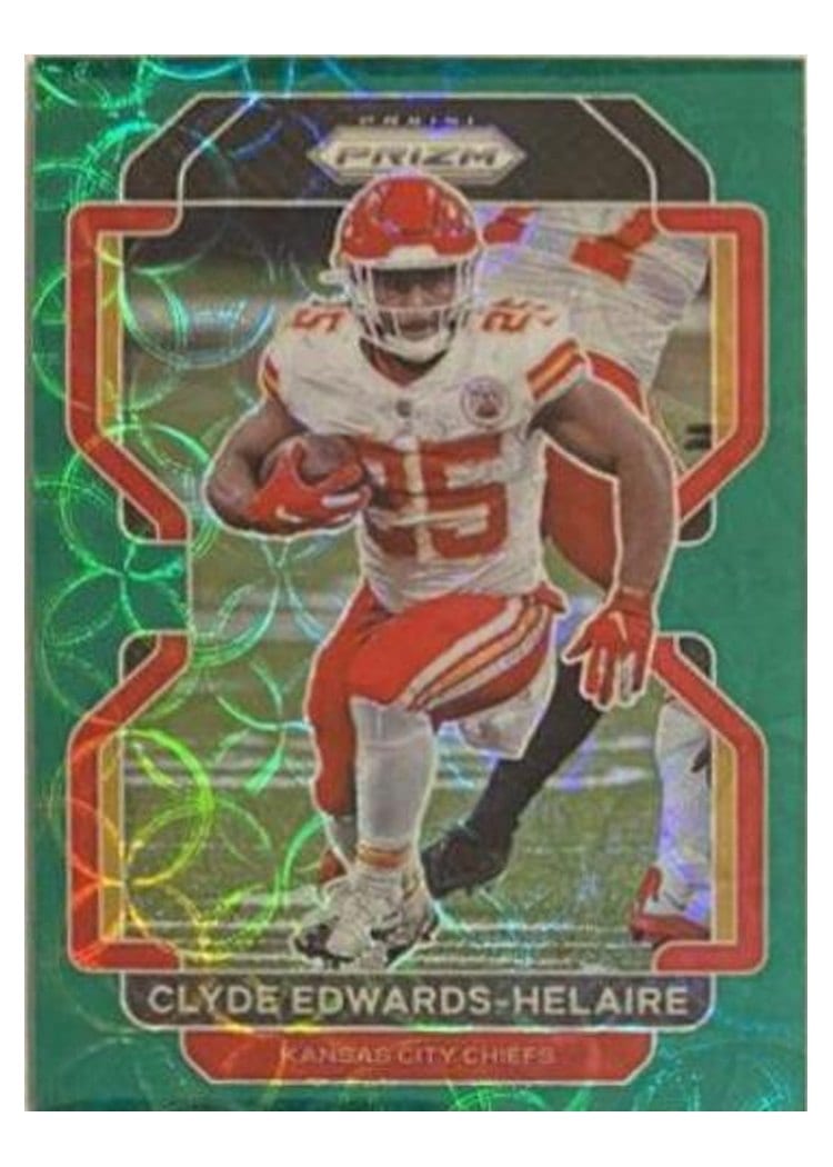 2021 Panini Prizm Base Set Clyde Edwards-Helaire #191 card