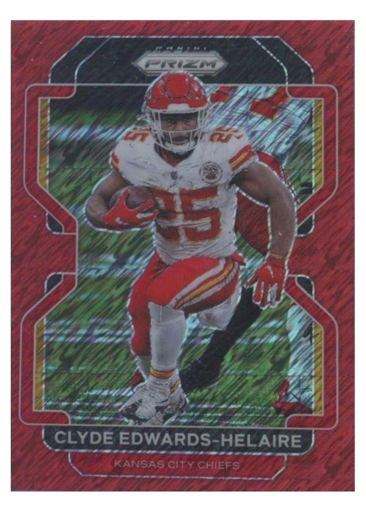 2021 Panini Prizm Base Set Clyde Edwards-Helaire #191 card