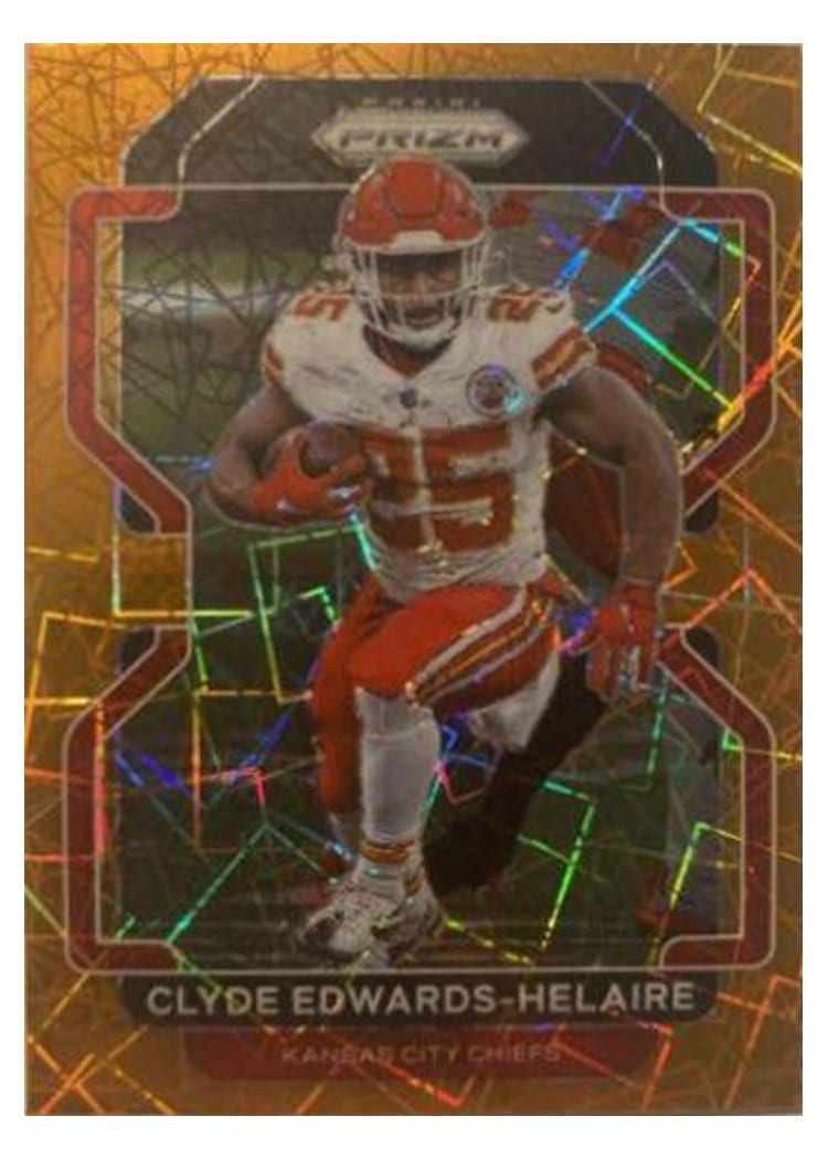 2021 Panini Prizm Base Set Clyde Edwards-Helaire #191 card