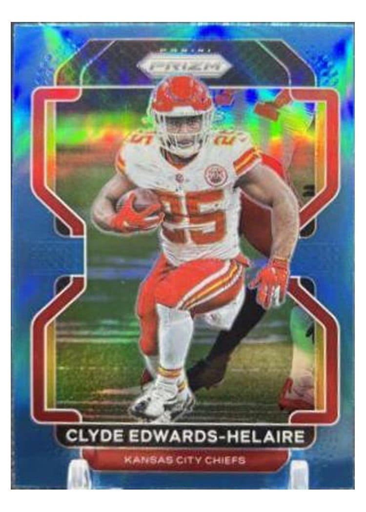 2021 Panini Prizm Base Set Clyde Edwards-Helaire #191 card