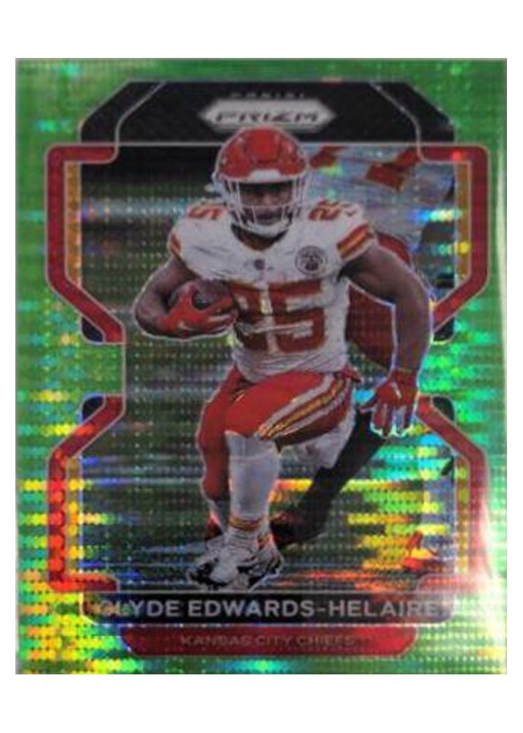 2021 Panini Prizm Base Set Clyde Edwards-Helaire #191 card