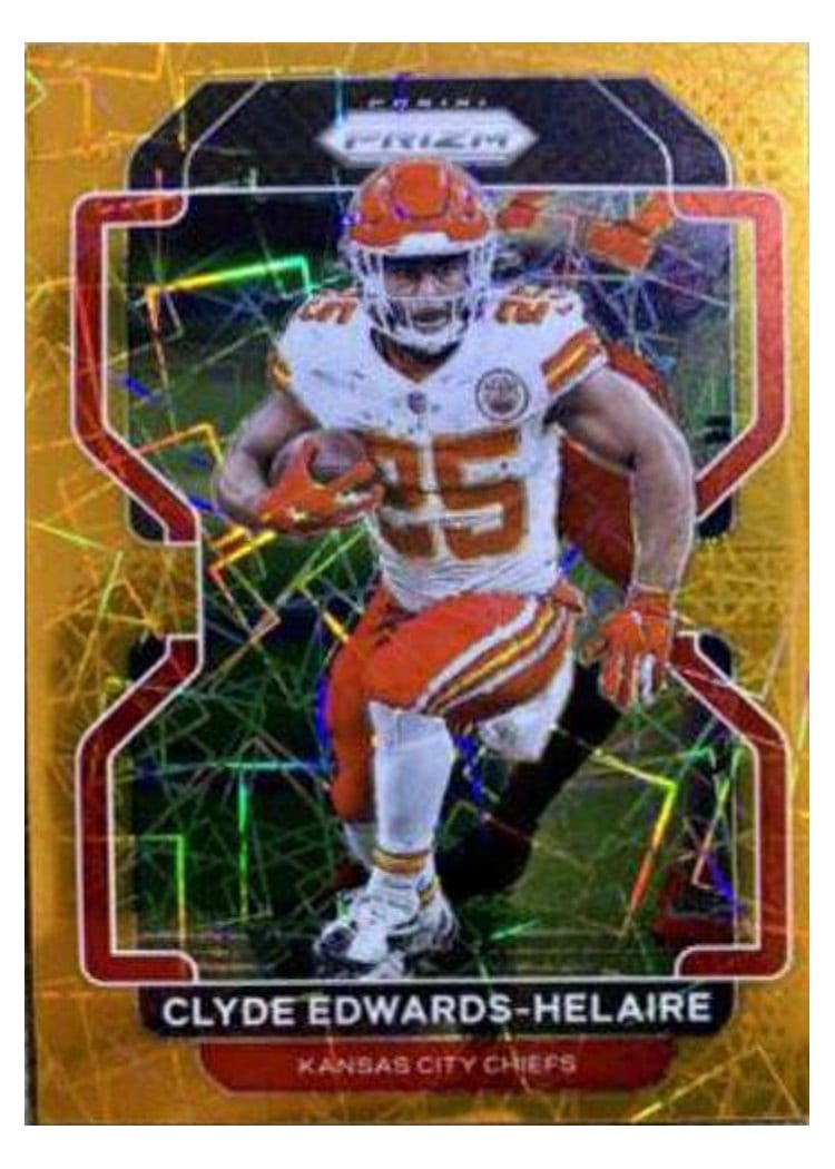 2021 Panini Prizm Base Set Clyde Edwards-Helaire #191 card