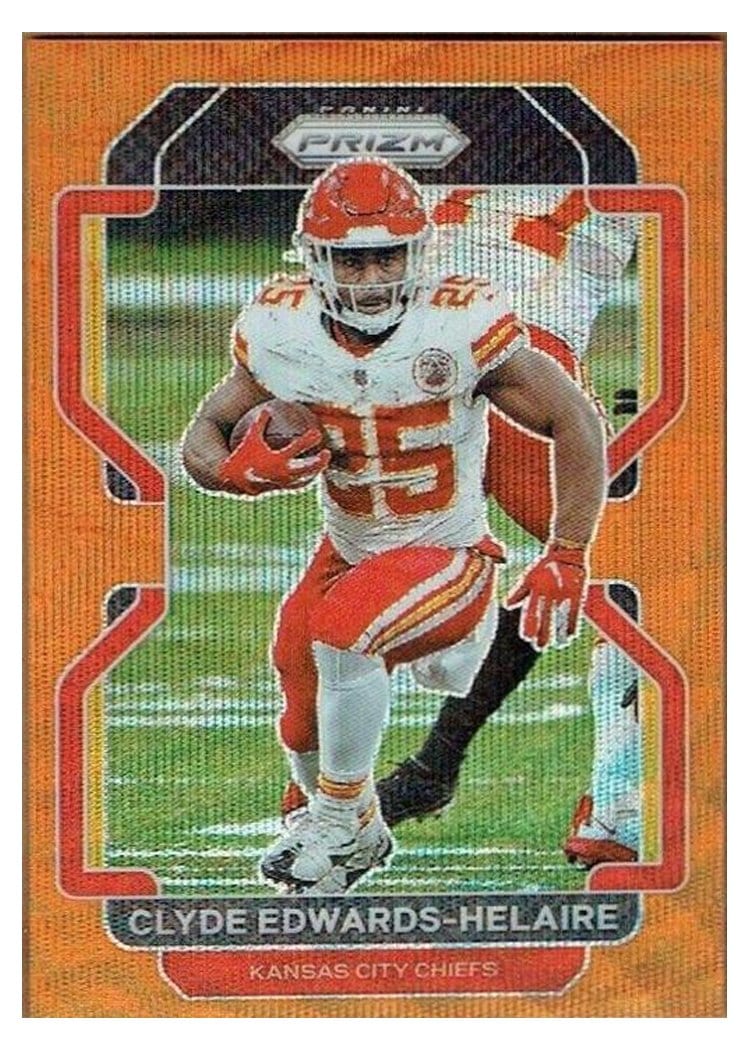 2021 Panini Prizm Base Set Clyde Edwards-Helaire #191 card
