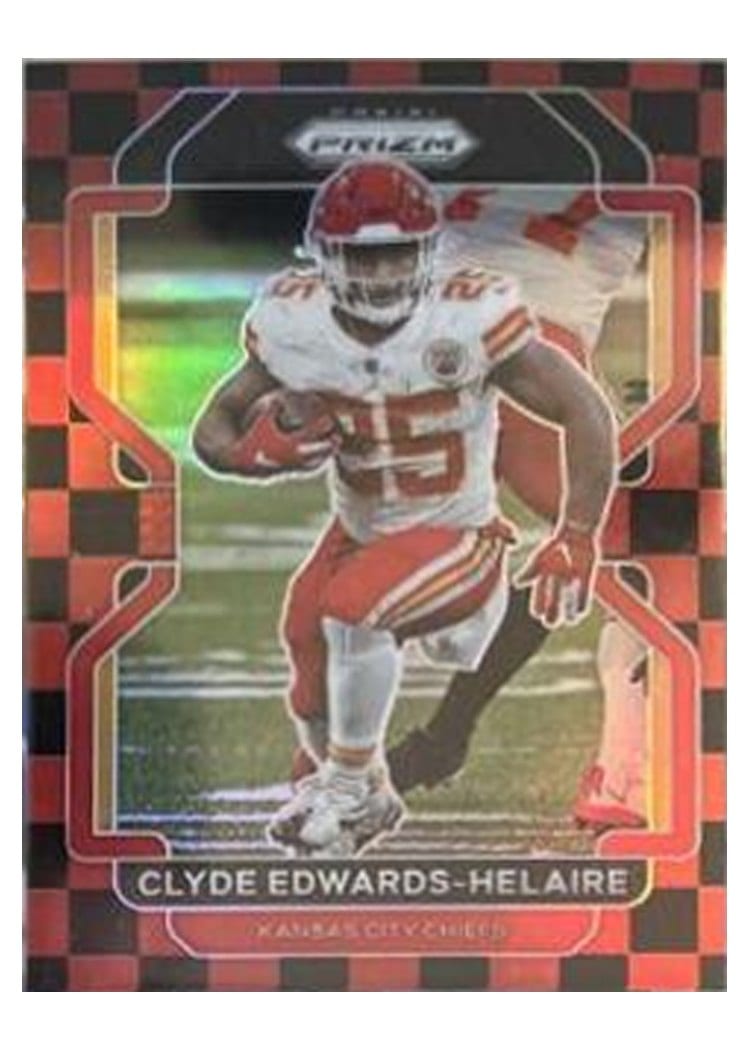 2021 Panini Prizm Base Set Clyde Edwards-Helaire #191 card