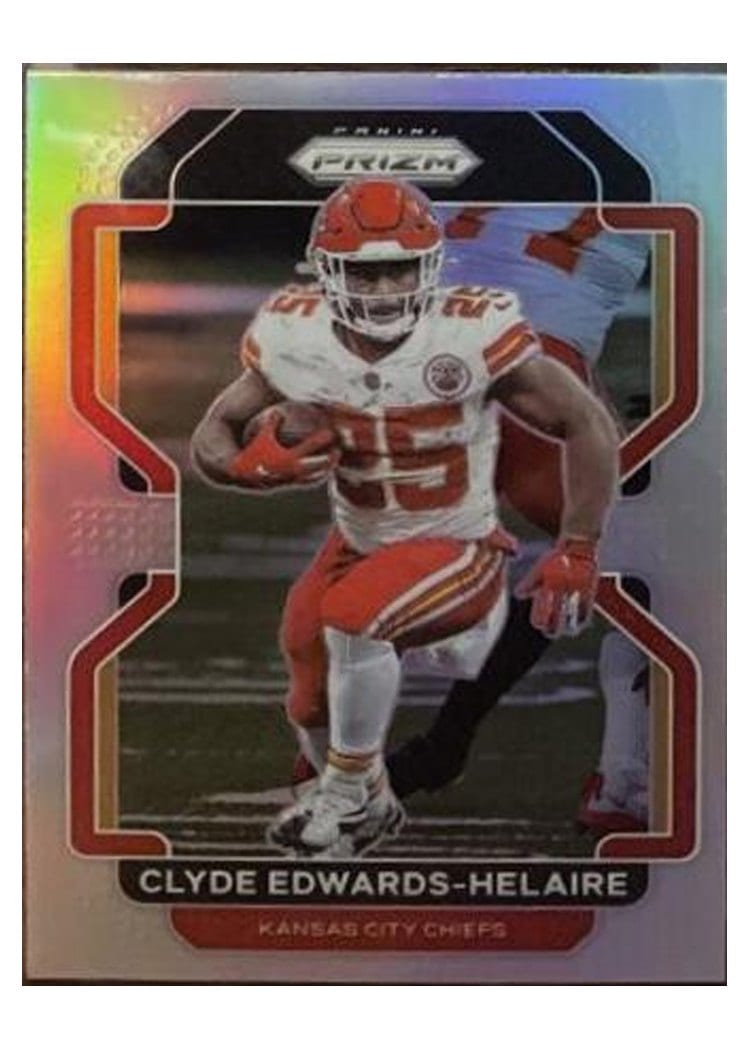 2021 Panini Prizm Base Set Clyde Edwards-Helaire #191 card