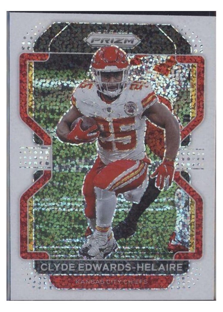 2021 Panini Prizm Base Set Clyde Edwards-Helaire #191 card