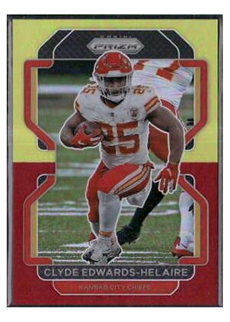 2021 Panini Prizm Base Set Clyde Edwards-Helaire #191 card