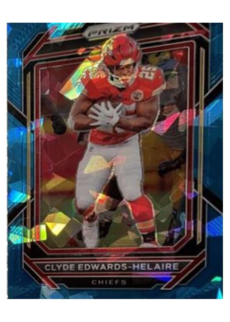 2022 Panini Prizm Base Set Clyde Edwards-Helaire #140 card