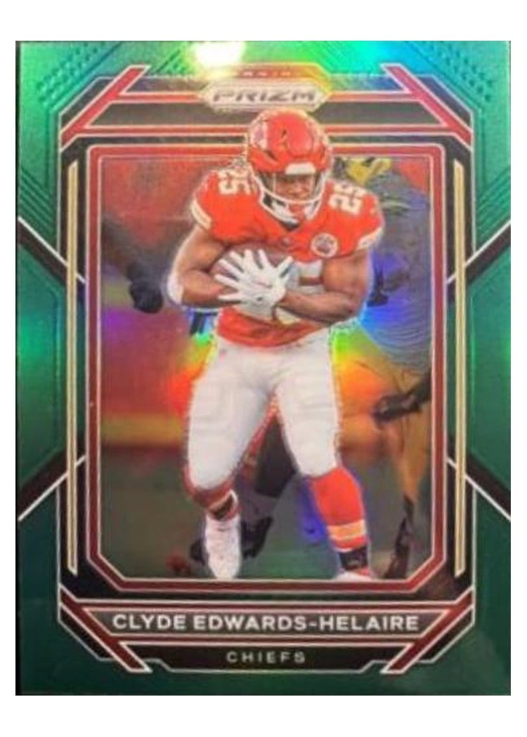 2022 Panini Prizm Base Set Clyde Edwards-Helaire #140 card