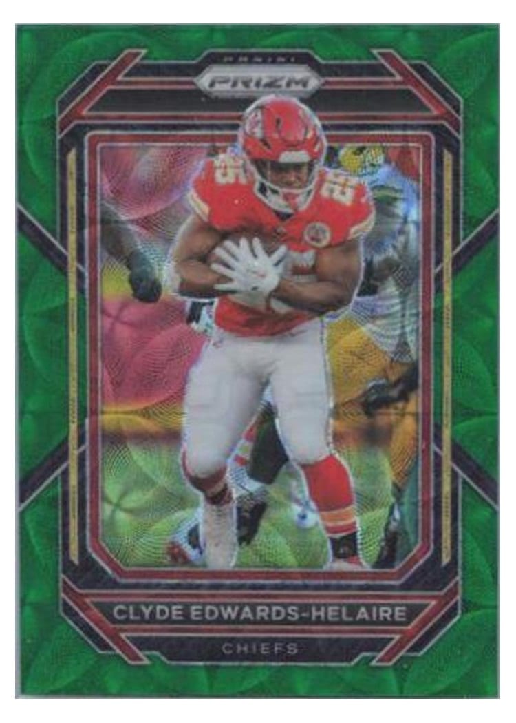 2022 Panini Prizm Base Set Clyde Edwards-Helaire #140 card