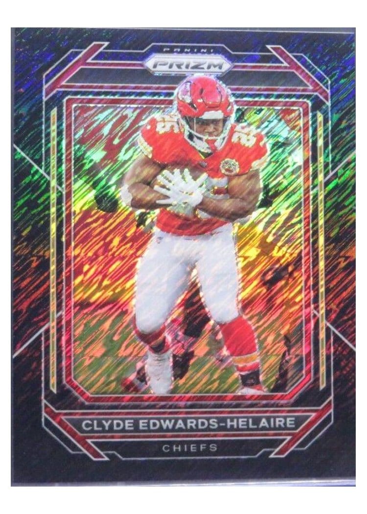 2022 Panini Prizm Base Set Clyde Edwards-Helaire #140 card