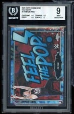 2026 Topps Chrome WWE Feel the Pop CM Punk #FTP-CM card