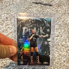 2026 Topps Chrome WWE Platinum Punk CM Punk #PLP-7 card