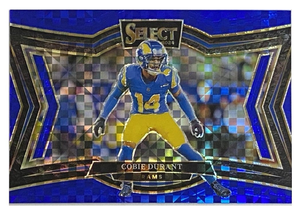 2024 Panini Select Base Set Cobie Durant Blue Prizm #427 card