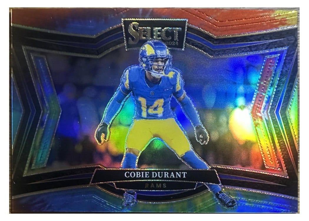 2024 Panini Select Base Set Cobie Durant Tie-Dye Prizm #427 card