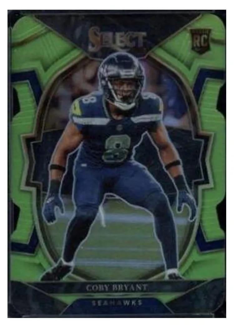 2022 Panini Select Base Set Coby Bryant Green #3 card