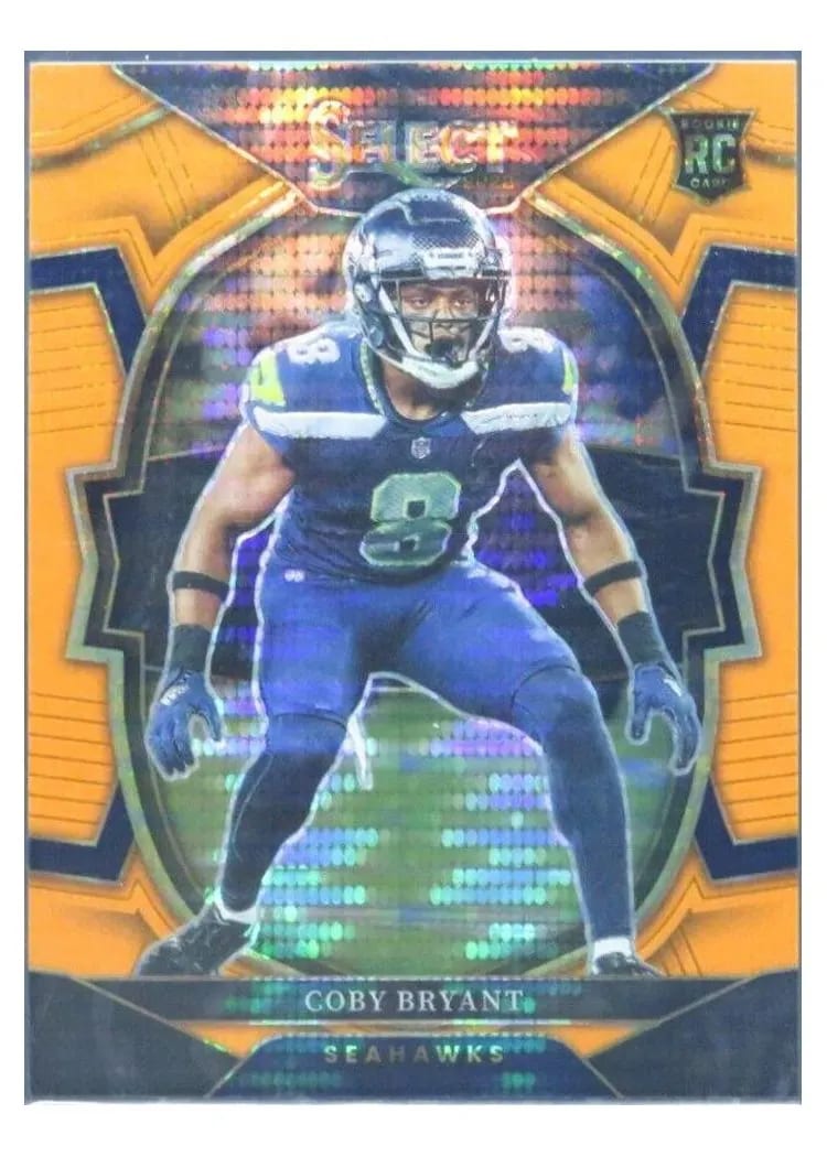2022 Panini Select Base Set Coby Bryant Neon Orange Pulsar #3 card