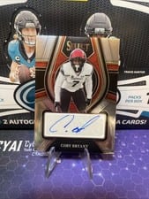 2022 Panini Select Draft Picks Rookie Signatures Coby Bryant #RS-CBR card