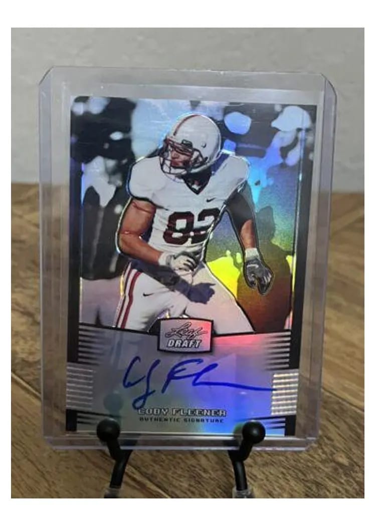 2012 Leaf Metal Draft Coby Fleener #CF1 card