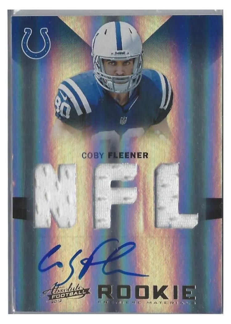2012 Panini Absolute Coby Fleener #209 card