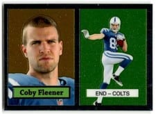 2012 Topps Chrome 1957 Inserts Coby Fleener #20 card