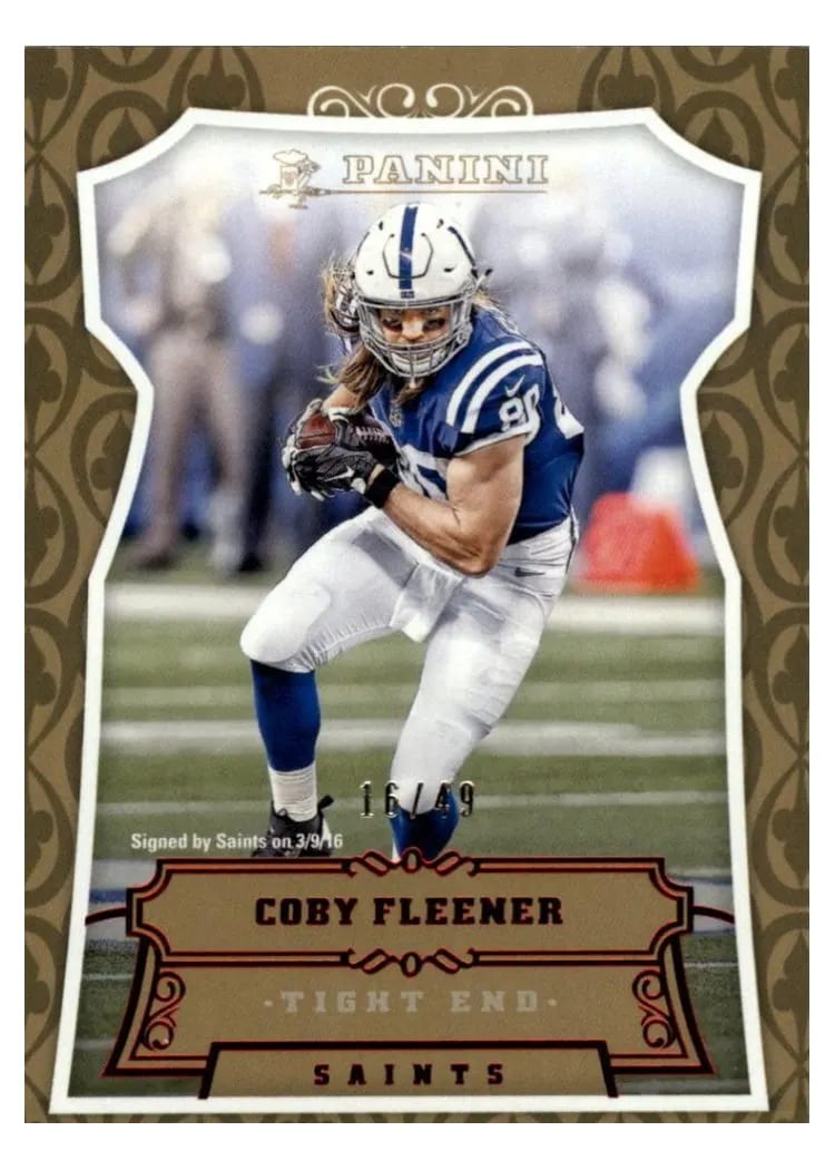 2016 Panini Coby Fleener #2 card