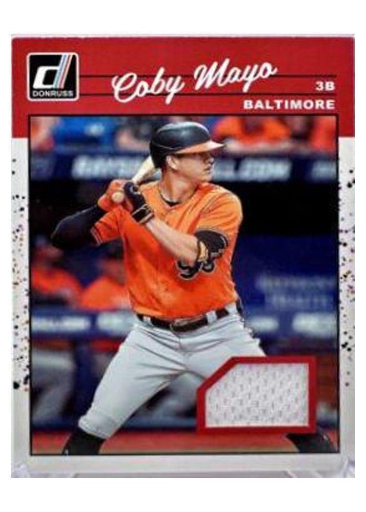 2023 Donruss Retro 1990 Materials Coby Mayo #90M-CM card