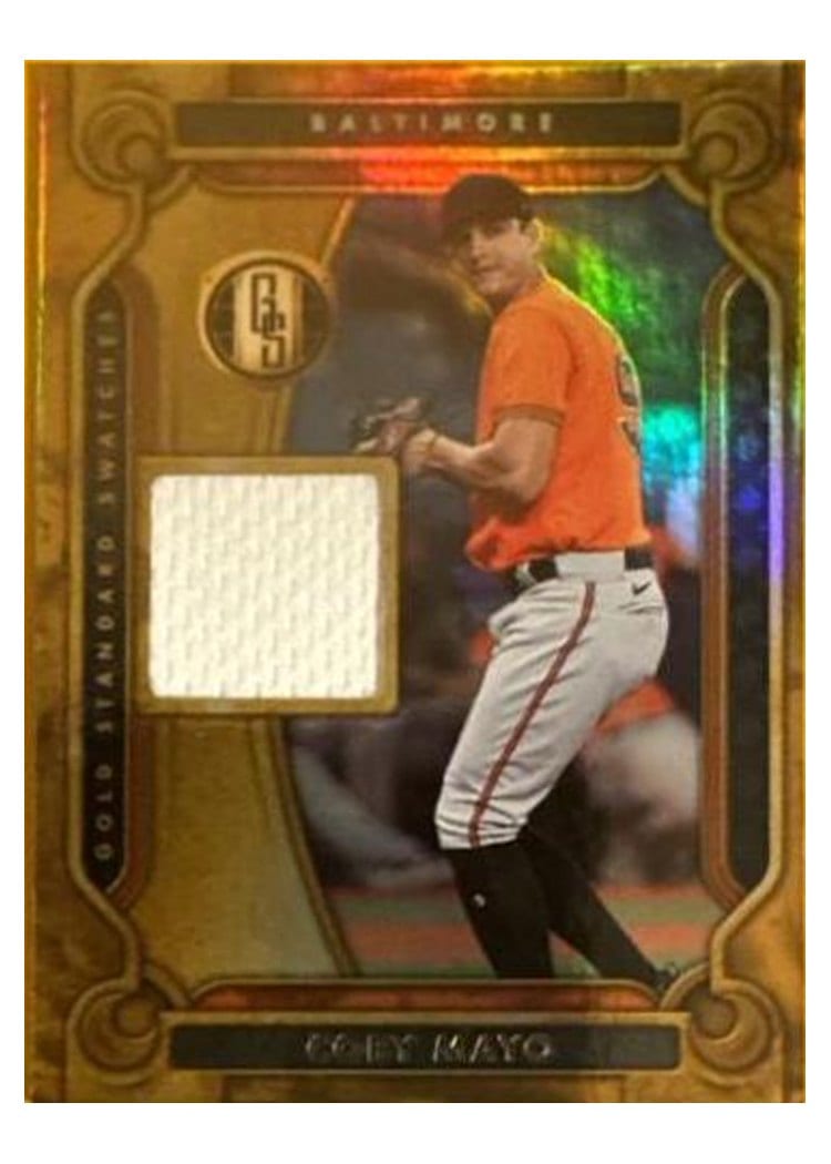 2023 Panini Chronicles Gold Standard Swatches Coby Mayo #GSS-CM card