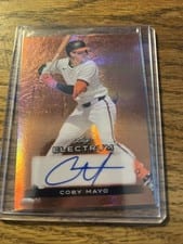 2024 Leaf Electrum Baseball Base Autograph Coby Mayo #BA-CM3 card