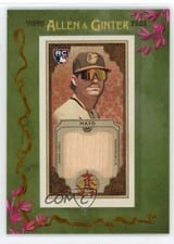 2025 Topps Allen & Ginter Allen & Ginter Mini Framed Relics Coby Mayo #MFR-CMA card