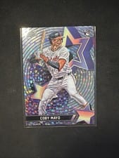 2025 Topps Cosmic Chrome StarFractor Coby Mayo #SF-69 card