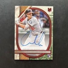 2025 Topps Museum Collection Archival Autographs Coby Mayo #AA-CM card