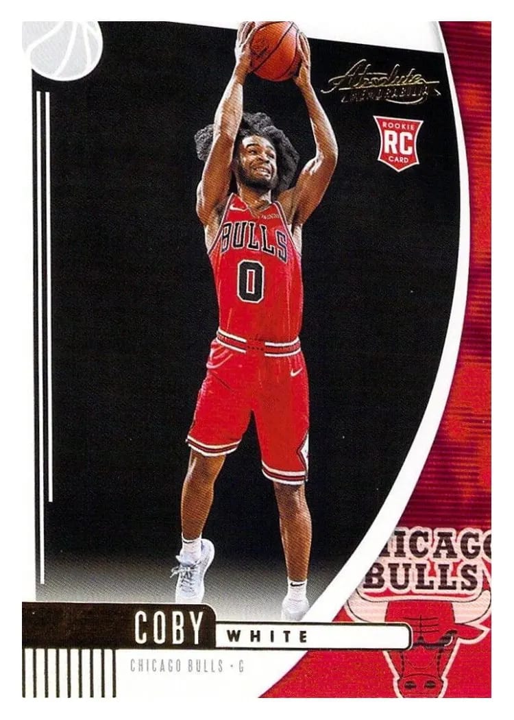 2019 Panini Absolute Memorabilia Coby White Retail card