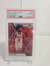 2019 Panini Mosaic Coby White #264 card