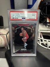 2019 Panini Prizm Coby White #253 card