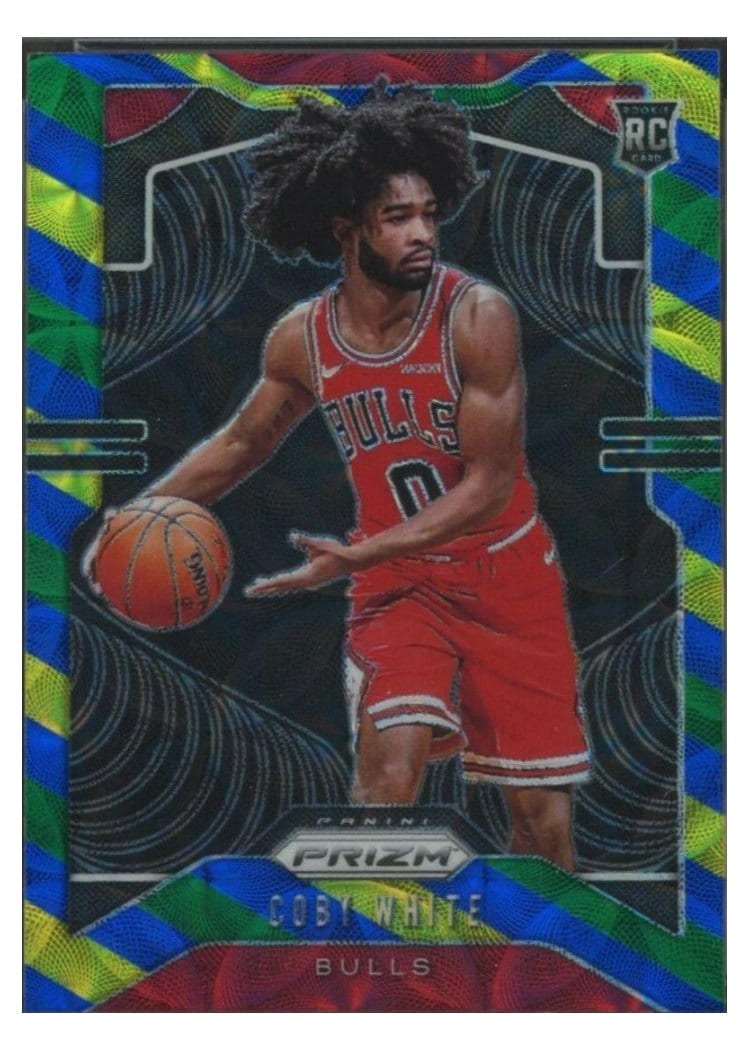 2019 Panini Prizm Coby White #253 card