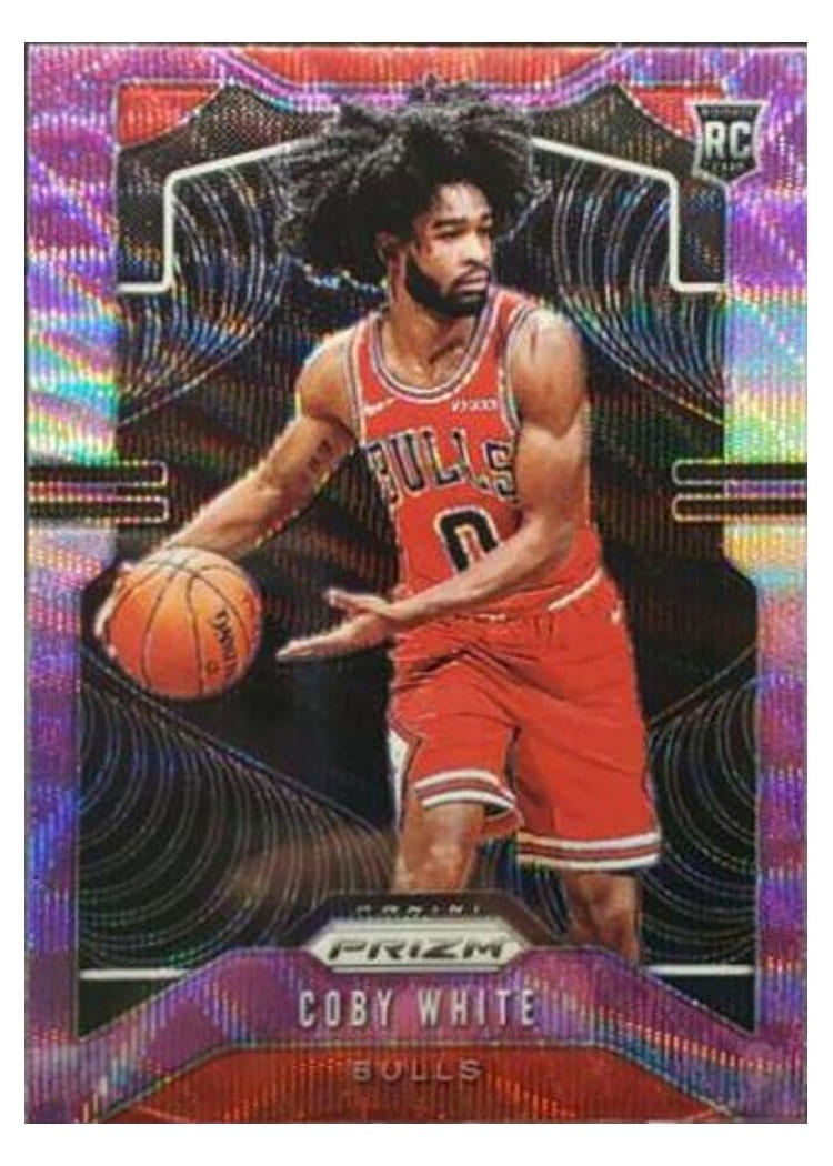 2019 Panini Prizm Coby White #253 card