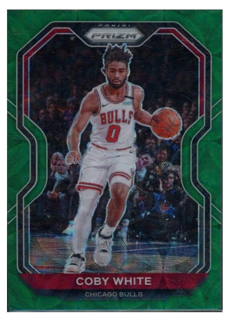 2020-21 Panini Prizm Base Set Coby White #3 card