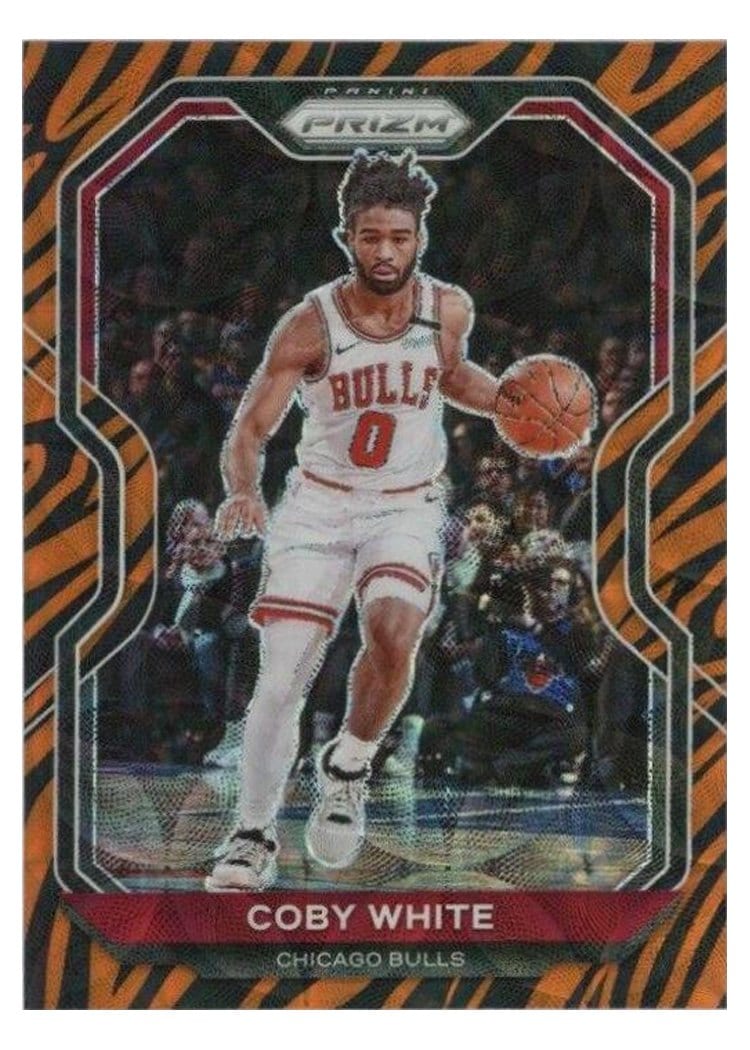 2020-21 Panini Prizm Base Set Coby White #3 card