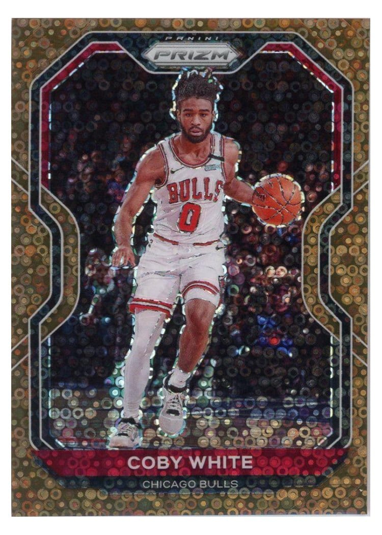 2020-21 Panini Prizm Base Set Coby White #3 card