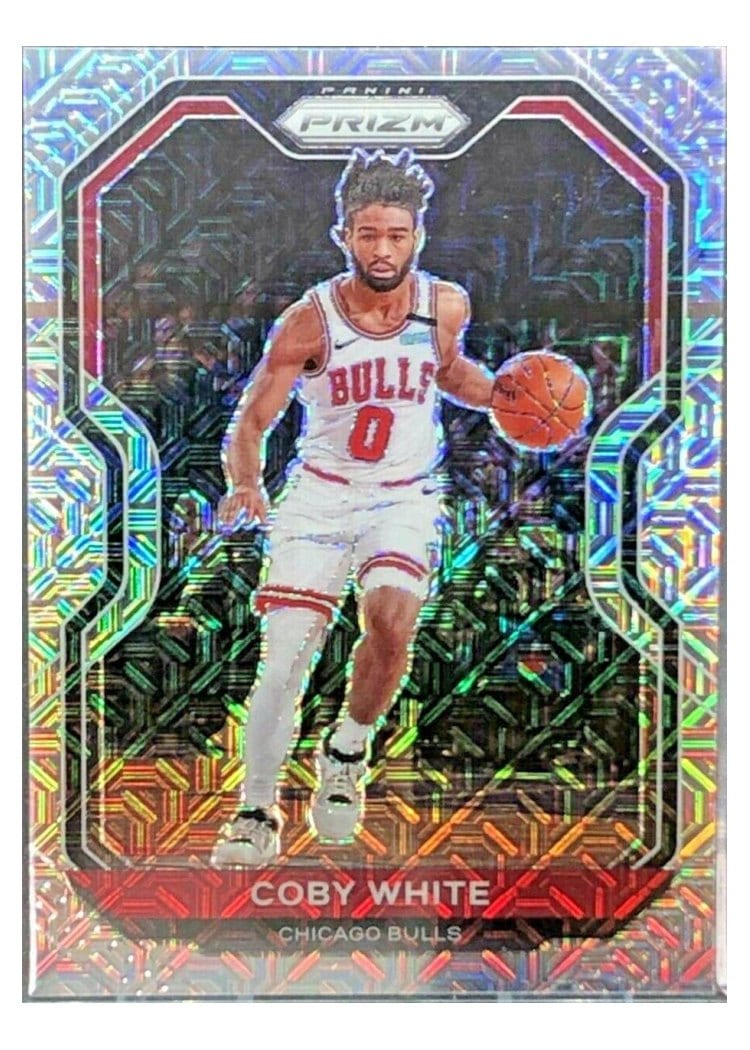 2020-21 Panini Prizm Base Set Coby White #3 card