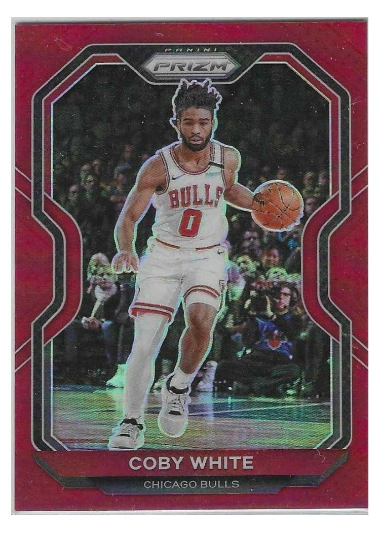 2020-21 Panini Prizm Base Set Coby White #3 card