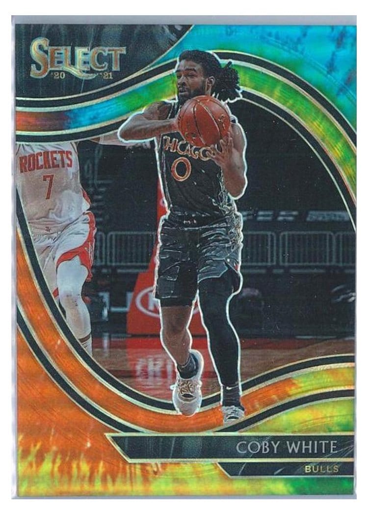 2020-21 Panini Select Base Set Coby White #233 card
