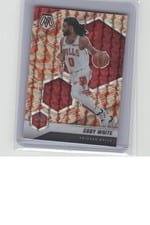 2020 Panini Mosaic Coby White #34 card