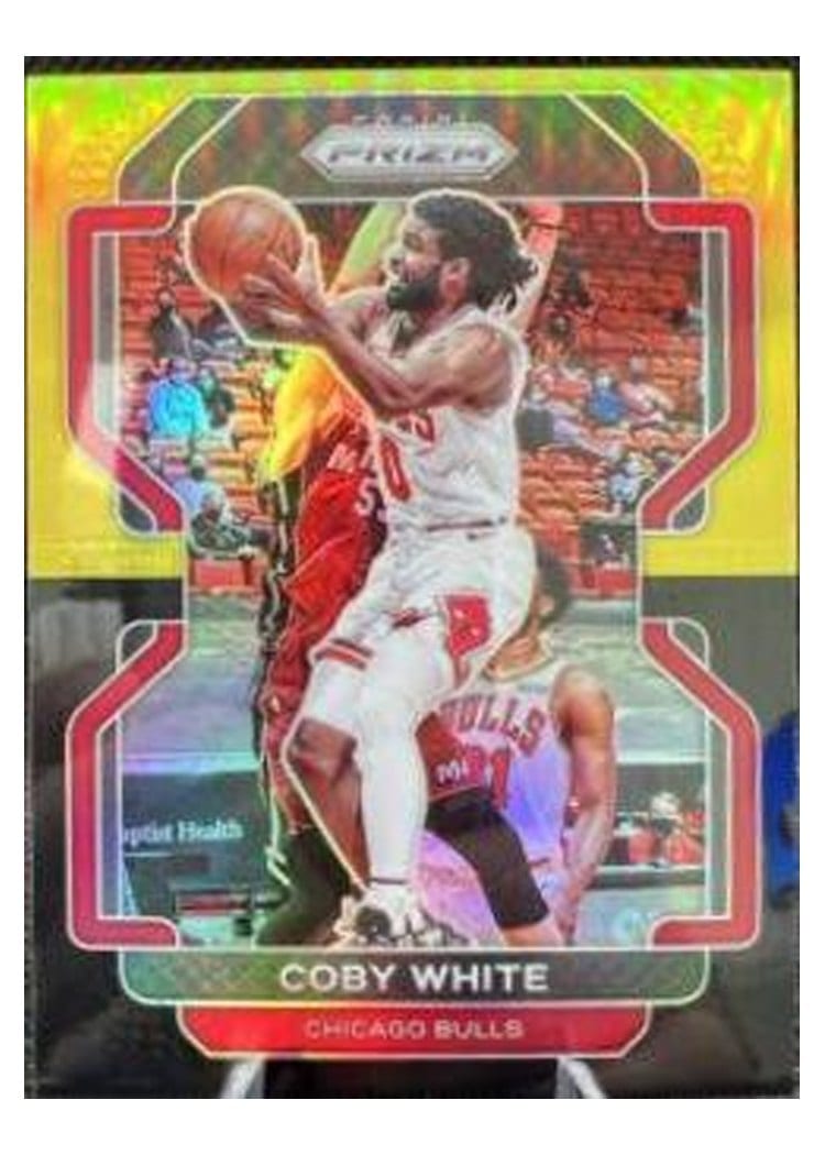 2021-22 Panini Prizm Base Set Coby White #143 card