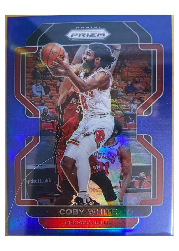 2021-22 Panini Prizm Base Set Coby White #143 card