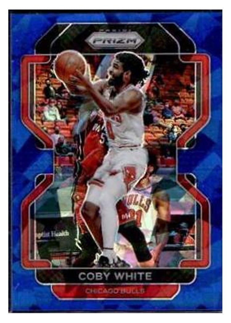 2021-22 Panini Prizm Base Set Coby White #143 card